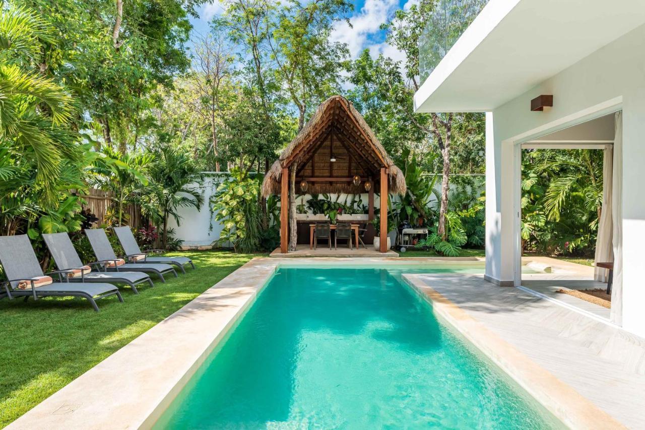 Villa Ek'Balam & Villa Flamingo, Luxury Villas, Private Pool, Private Garden, Jacuzzi, 24H Security Tulum Exterior photo