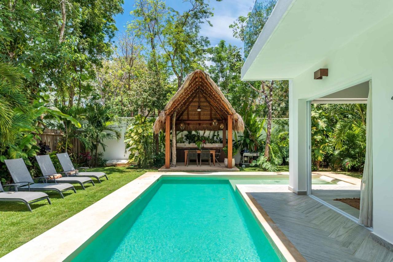 Villa Ek'Balam & Villa Flamingo, Luxury Villas, Private Pool, Private Garden, Jacuzzi, 24H Security Tulum Exterior photo