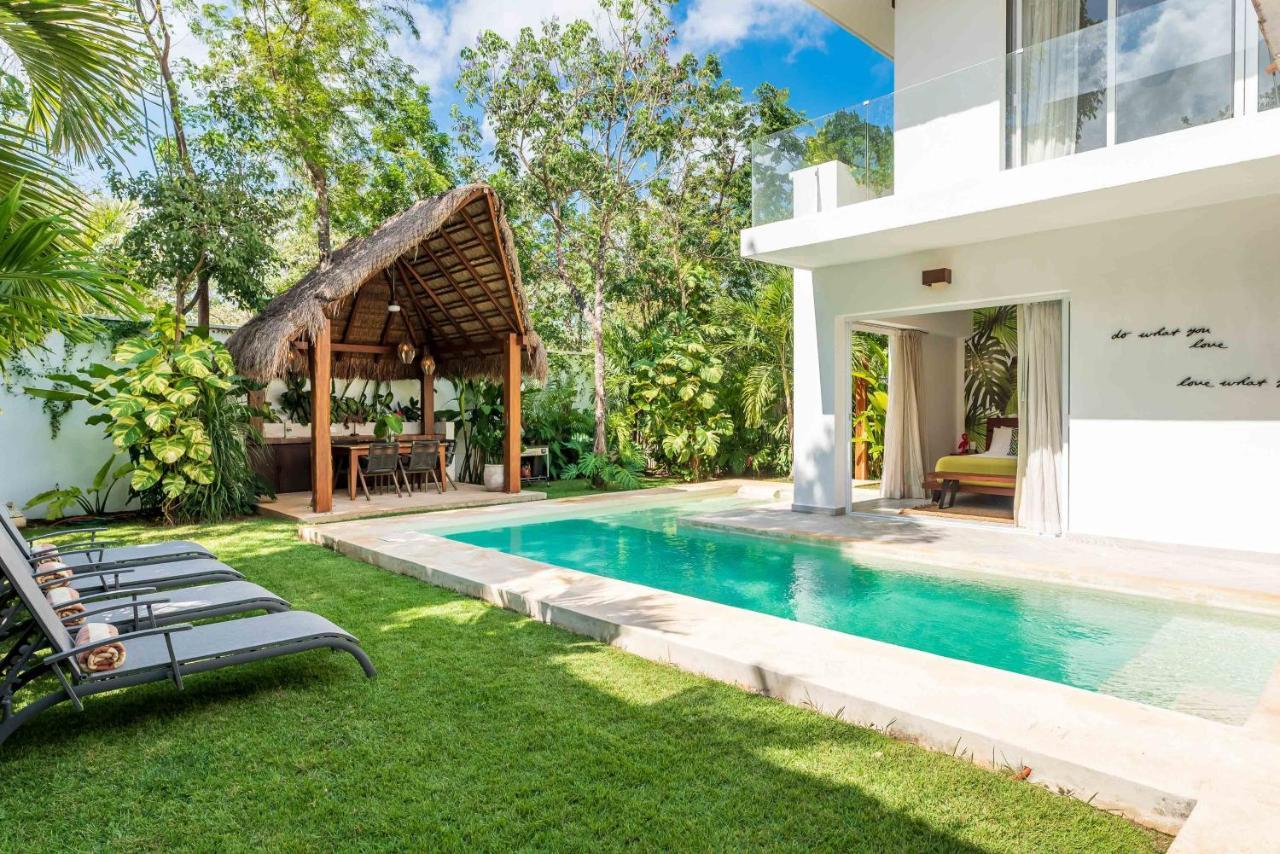 Villa Ek'Balam & Villa Flamingo, Luxury Villas, Private Pool, Private Garden, Jacuzzi, 24H Security Tulum Exterior photo
