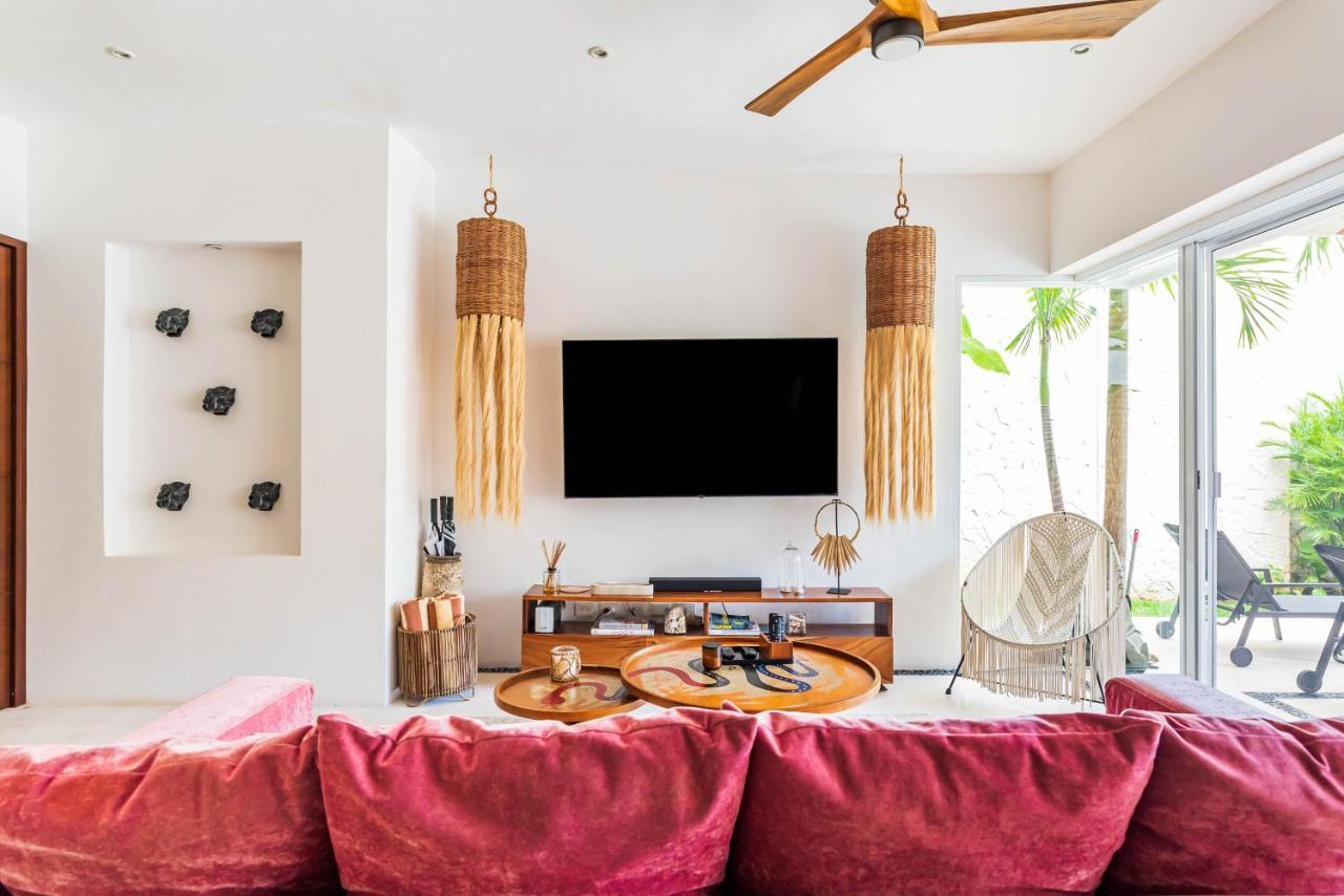 Villa Ek'Balam & Villa Flamingo, Luxury Villas, Private Pool, Private Garden, Jacuzzi, 24H Security Tulum Exterior photo