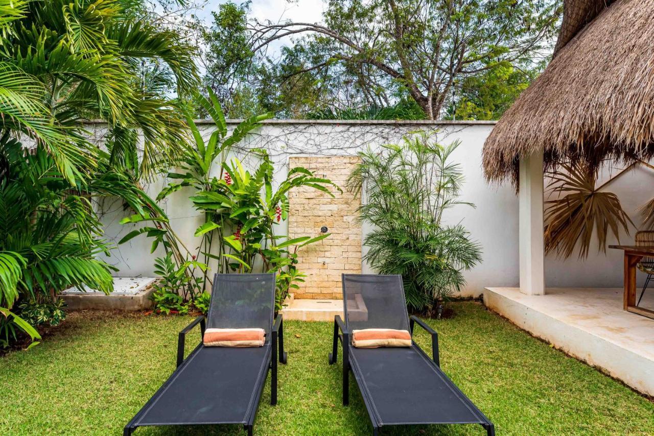 Villa Ek'Balam & Villa Flamingo, Luxury Villas, Private Pool, Private Garden, Jacuzzi, 24H Security Tulum Exterior photo