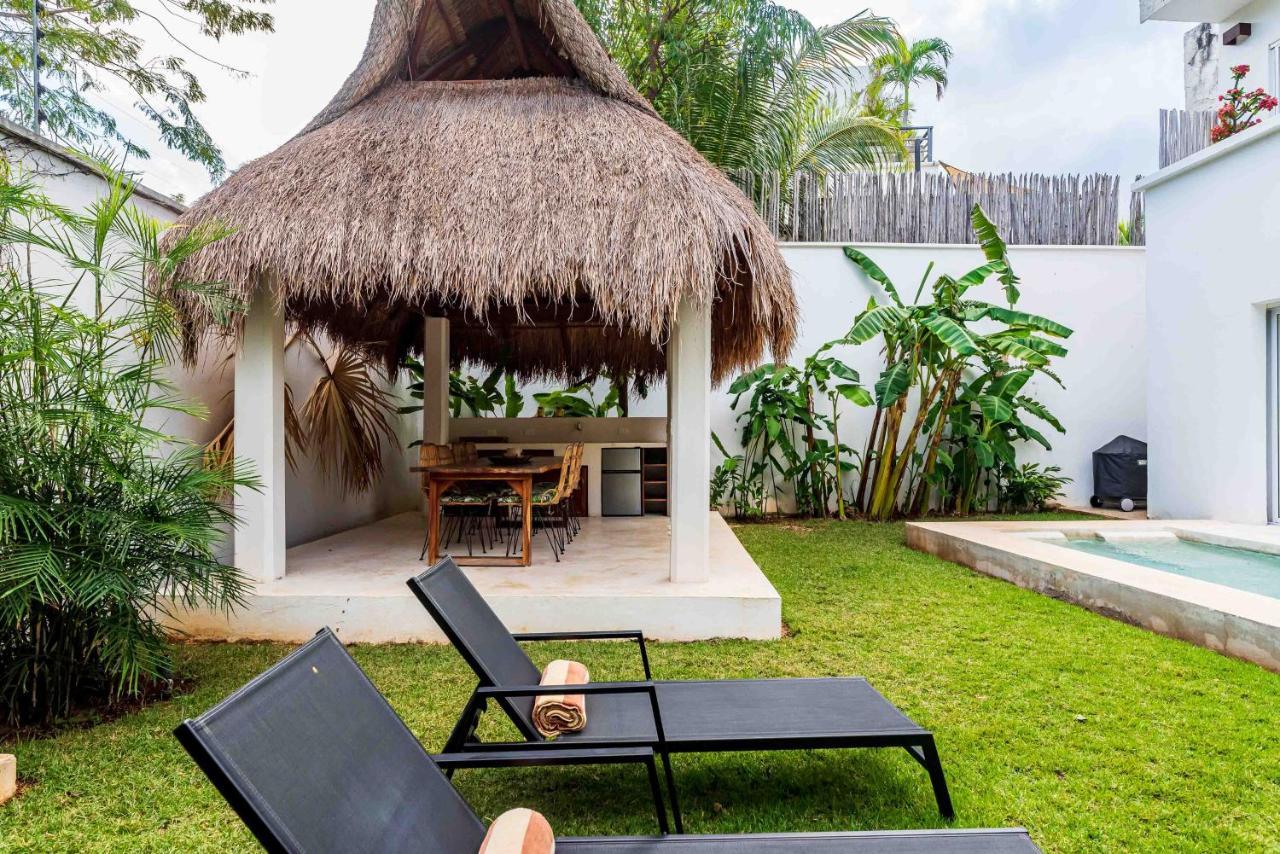 Villa Ek'Balam & Villa Flamingo, Luxury Villas, Private Pool, Private Garden, Jacuzzi, 24H Security Tulum Exterior photo